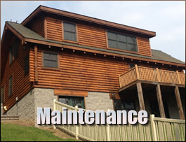  New Marshfield, Ohio Log Home Maintenance