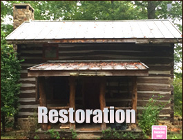 Historic Log Cabin Restoration  New Marshfield, Ohio
